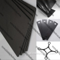 3K Woven Carbon Glass Sheet untuk Multi-rotor